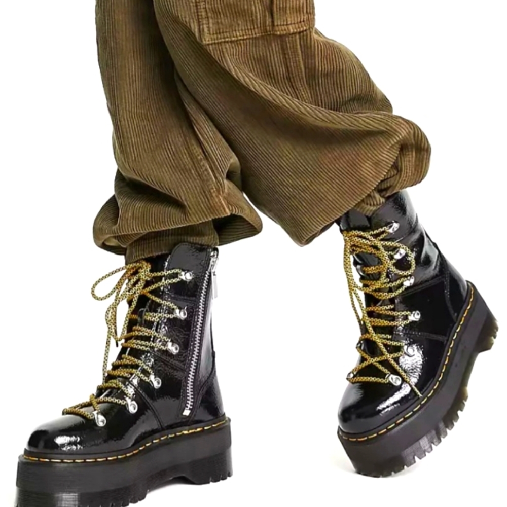 Dr Marten Ghilian Max Patent boots